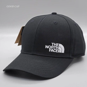 Кепка бейсболка The north face чоловіча жіноча Чорний з білим