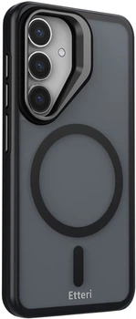 Чохол Etteri Morning Fog для Samsung Galaxy S25 Black (5907582342007)