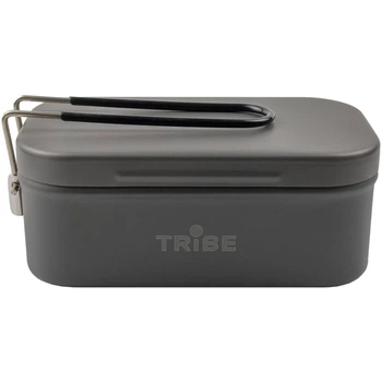 Контейнер для їжі Tribe Lunch Box Alu T-FG-0016-grey (201384) T-FG-0016-grey