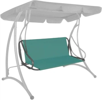 Siedzisko do huśtawki ogrodowej Springos GS1001 130 x 100 cm Turkusowe