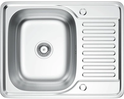 Zlew kuchenny Kernau KSS N 4563 1B1D Satin