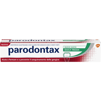 Зубна паста проти кровоточивості ясен освіжаюча PARODONTAX dent.dail.fresh 75 мл.