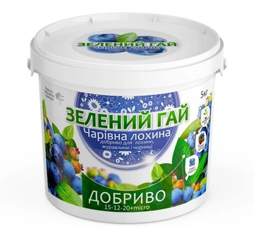 Удобрение для голубики, клюквы и черники Волшебная голубика Зеленый Гай 5 кг
