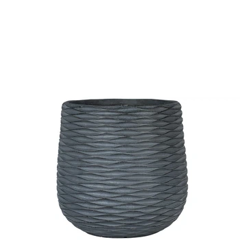 Кашпо Манчестер темное 35x35x33 см (GA86-1)