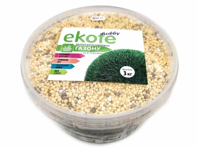 Удобрение длительного действия Ekote / Екоте для газона 4-5 месяцев 3 кг