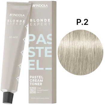 Перманентна крем-фарба INDOLA Blonde Expert Pastel P.2 - Блонд пастель перламутровий 60 мл