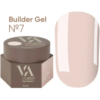 VALERI Builder Gel Моделюючий гель №07, 30 мл