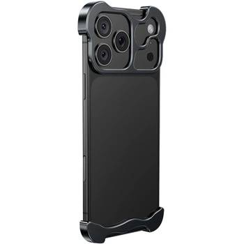 Чохол Minimalist Metal Bumper для Apple iPhone 17 Pro Max (6.9") Black