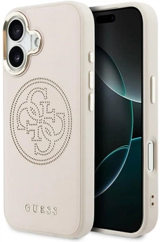 Etui Guess Perforated 4G MagSafe do Apple iPhone 17 Pink (GUHMP17S5PG4SRGP)