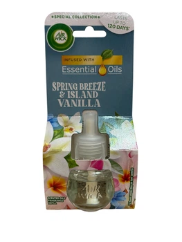 Сменный блок Air Wick SPRING BREEZ&ISLAND VANILLA , 19 мл