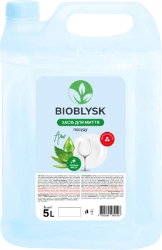 Засіб для миття посуду BioBlysk Алое 5 л (4820285280128)