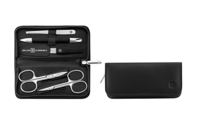 Манікюрний набір Zwilling Classic Inox 5 предметів чорний (4009839426179)