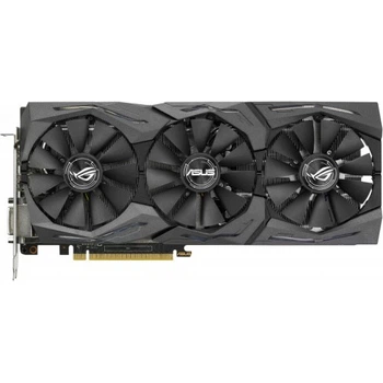 Видеокарта Asus Geforce Pci-Ex Gtx 1070 Rog Strix 8Gb 256Bit Gddr5 (1632/8000) (Dvi, 2 X Hdmi, 2 X Displayport) (Strix-Gtx1070-O8G-Gaming)
