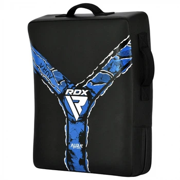 Пад Для Тайського Боксу RDX F17 New Aura Kick Shield Чорно-Синій MISC (KSR-F17BU)