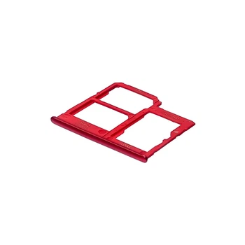 Держатель для SIM карты для Samsung A315, A405, A415, Galaxy A31, A41 (2020), A40 (2019), Prism Crush Red красный