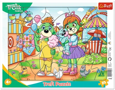 Пазл Trefl Родина Трефликів: Сімейний день 25 елементів 31426 (5900511314267)