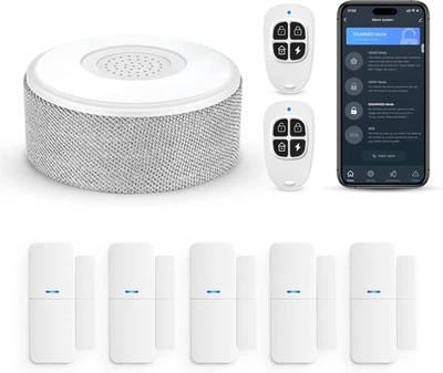 Система сигнализации AGSHOME с управлением через приложение и поддержкой Alexa