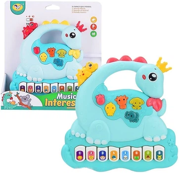 Розвиваюча іграшка Trifox Піаніно динозавр (5901353675752)