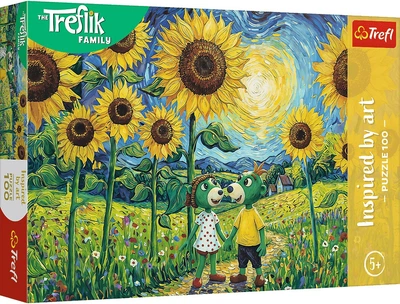 Пазл Trefl Inspired By Art The Treflik Family: Прогулянка серед соняшників 100 елементів 16560 (5900511165609)
