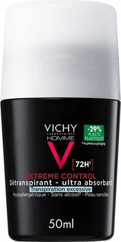 Дезодорант кульковий Vichy Deo Anti-Transpirant 72H для чоловіків 50 мл (3337871320362)