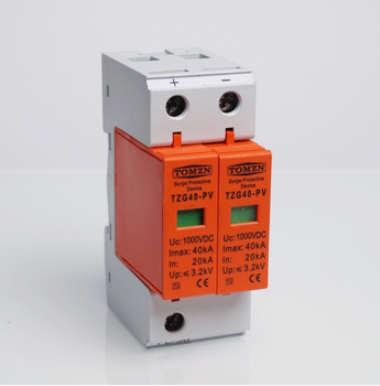 УЗІП для дому Tomzn DC SPD 600 V 40 ka Захист панелей від перенапруги DC 2Р 600V TOMZN