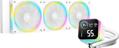 Chłodzenie wodne DeepCool LQ360 Ultra ARGB White (R-LQ360-WHASMC-G-1)