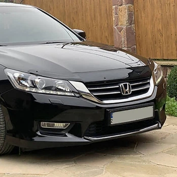 Дефлектор капота мухобойка Honda ACCORD Coupe 13-17 черный WeatherTech Хонда Аккорд WT0040453