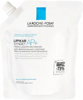 Змінний блок Очищувальний крем-гель La Roche-Posay Lipikar Syndet АП+ Для дуже сухої, схильної до атопії шкіри 400 мл (3337875943901)