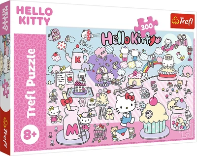 Пазл Trefl Hello Kitty: Пізнай світ Hello Kitty 300 елементів 23031 (5900511230314)