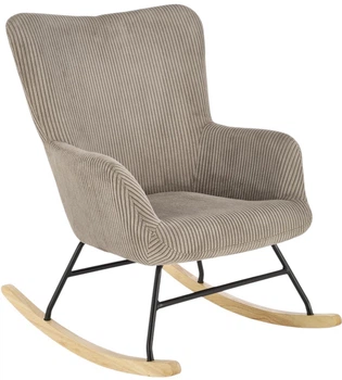 Крісло-гойдалка Halmar Belmiro Сірий (5905248130432)