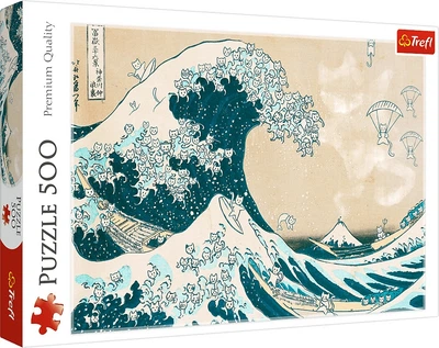 Puzzle Trefl Wielka kocia fala Bridgeman 500 elementów 37537 (5900511375374)