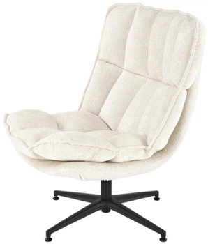 Крісло для відпочинку Halmar Fofana Кремове (5905248130623)