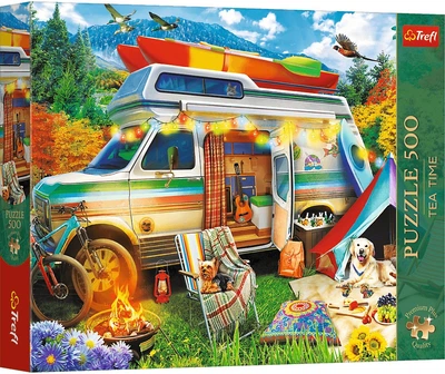 Пазл Trefl Premium Plus Tea Time: Кемпер 500 елементів 37611 (5900511376111)