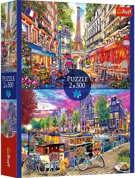 Puzzle Trefl Europejskie stolice 2 x 500 elementów 37496 (5900511374964)