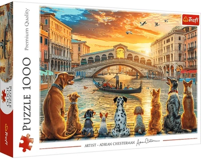 Пазл Trefl Цуценята у Венеції 1000 елементів 10944 (5900511109443)