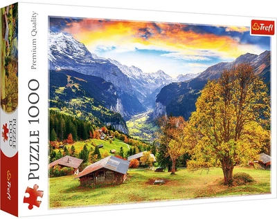 Puzzle Trefl Malownicza alpejska wioska 1000 elementów 10775 (5900511107753)