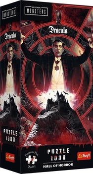 Пазл Trefl Hall of Horror: Дракула 1000 елементів 12109 (5900511121094)