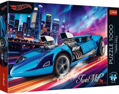 Пазл Trefl Hot Wheels: Twin Mill Mattel 1000 елементів 12092 (5900511120929)