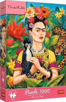 Puzzle Trefl Frida Kahlo: Portret w dżungli 1000 elementów 12094 (5900511120943)