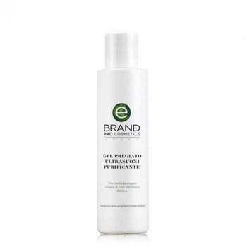 Ультразвуковой гель с зеленым чаем Ebrand Gel Pregiato Purificante Thè Verde Per Ultrasuoni e Radiofrequenza,
