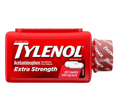 Tylenol Extra Strength 500 mg тайленол (325 шт)