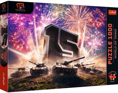 Пазл Trefl World of Tanks: 15-летие World of Tanks 1000 элементов 12125 (5900511121254)