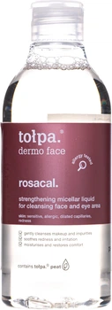 Укрепляющая мицеллярная жидкость Tolpa Dermo Face Rosacal Strengthening Micellar Liquid 400 мл (5902719419362)