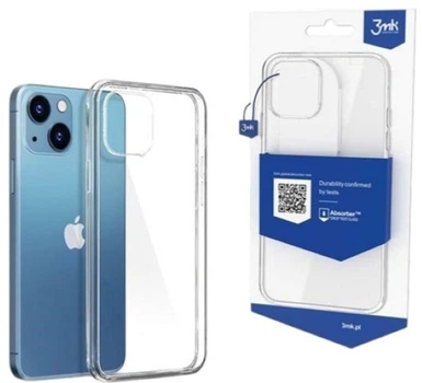 Etui plecki 3MK Clear Case do Apple iPhone 13 Transparent (5903108422277)