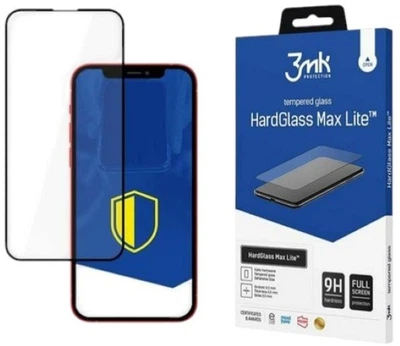 Захисне скло 3MK HG Max Lite для Apple iPhone 13/13 Pro/14 чорне (5903108435291)