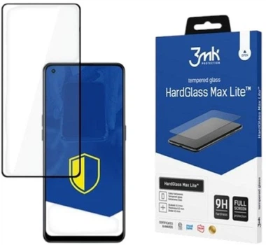 Захисне скло 3MK HG Max Lite для Oppo Reno 7 Lite 5G чорне (5903108474962)