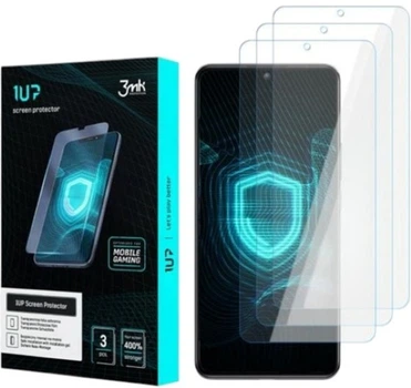 Комплект захисних плівок 3MK 1UP screen protector для Xiaomi 12T/12T Pro 3 шт (5903108493215)
