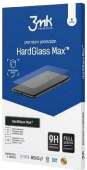 Szkło hartowane 3MK HardGlass Max dla Xiaomi 12 Lite czarne (5903108522625)