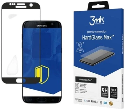 Szkło hartowane 3MK HardGlass Max dla Samsung Galaxy S7 Edge (SM-G935) czarne (5901571173146)