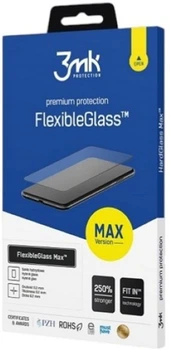 Захисне скло 3MK FlexibleGlass Max для Samsung Galaxy A11 Black (5903108254687)